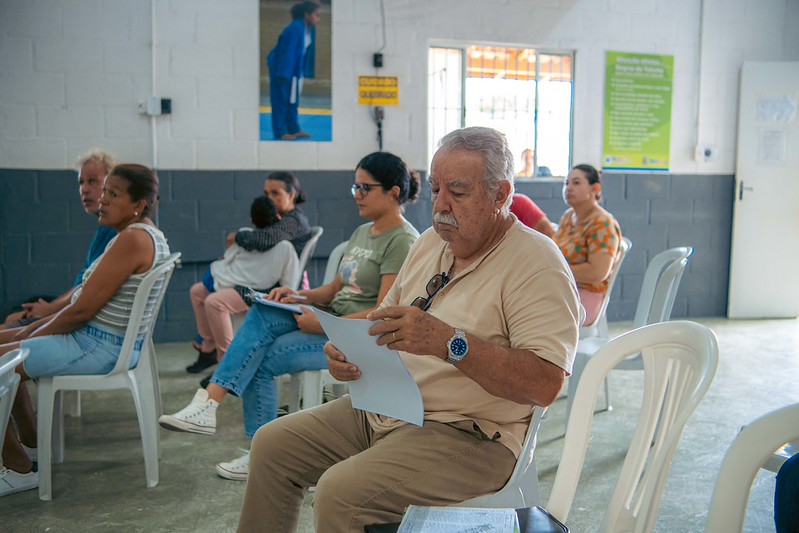 Conselho Municipal de Habitação realiza reunião itinerante no Cras Vicente de Carvalho