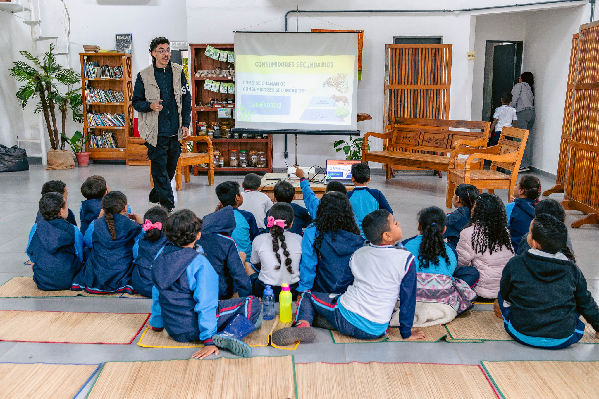 Bertioga promove atividade de educação ambiental com alunos da rede municipal