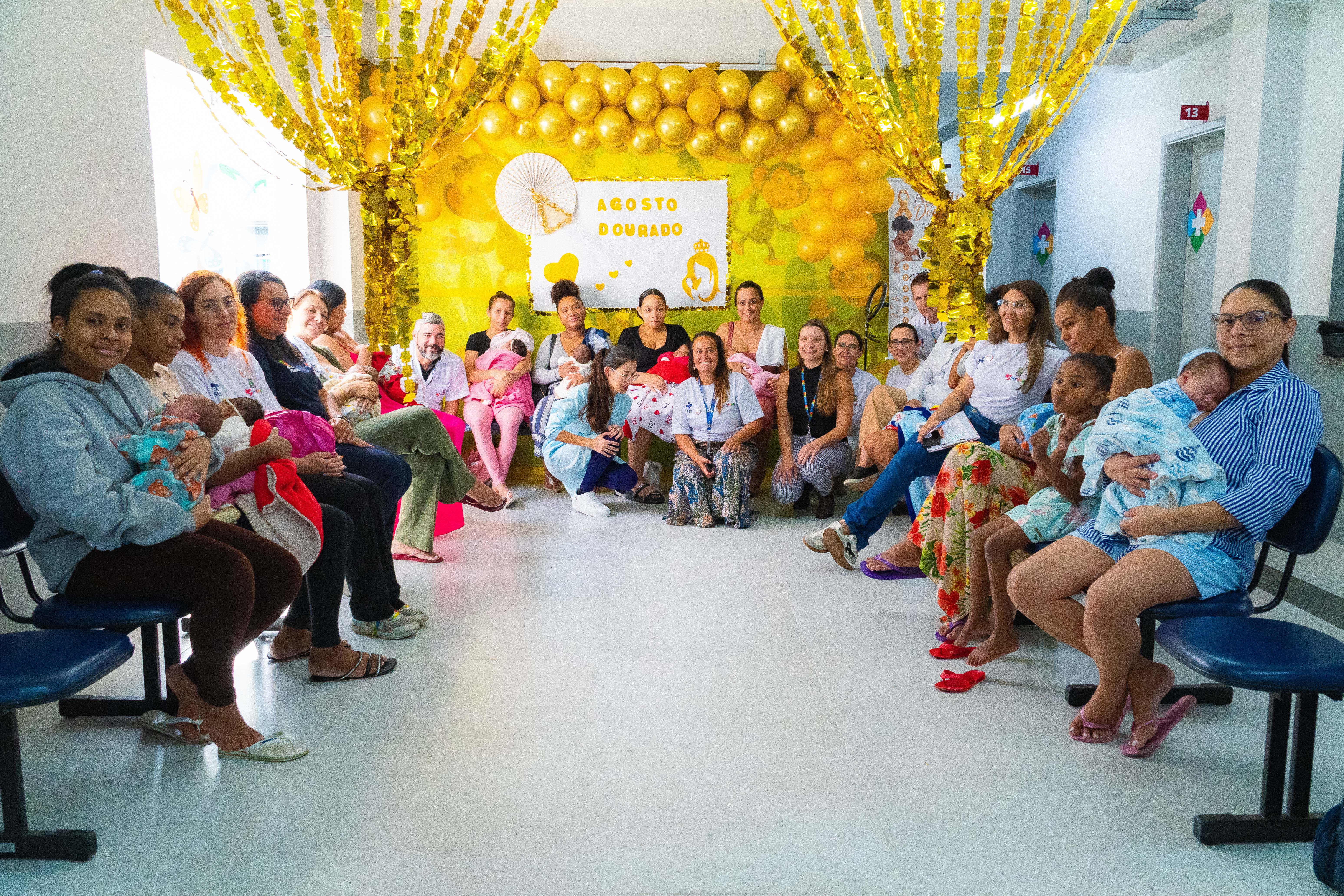 Agosto Dourado: Bertioga fortalece ações de conscientização durante mês de incentivo à amamentação