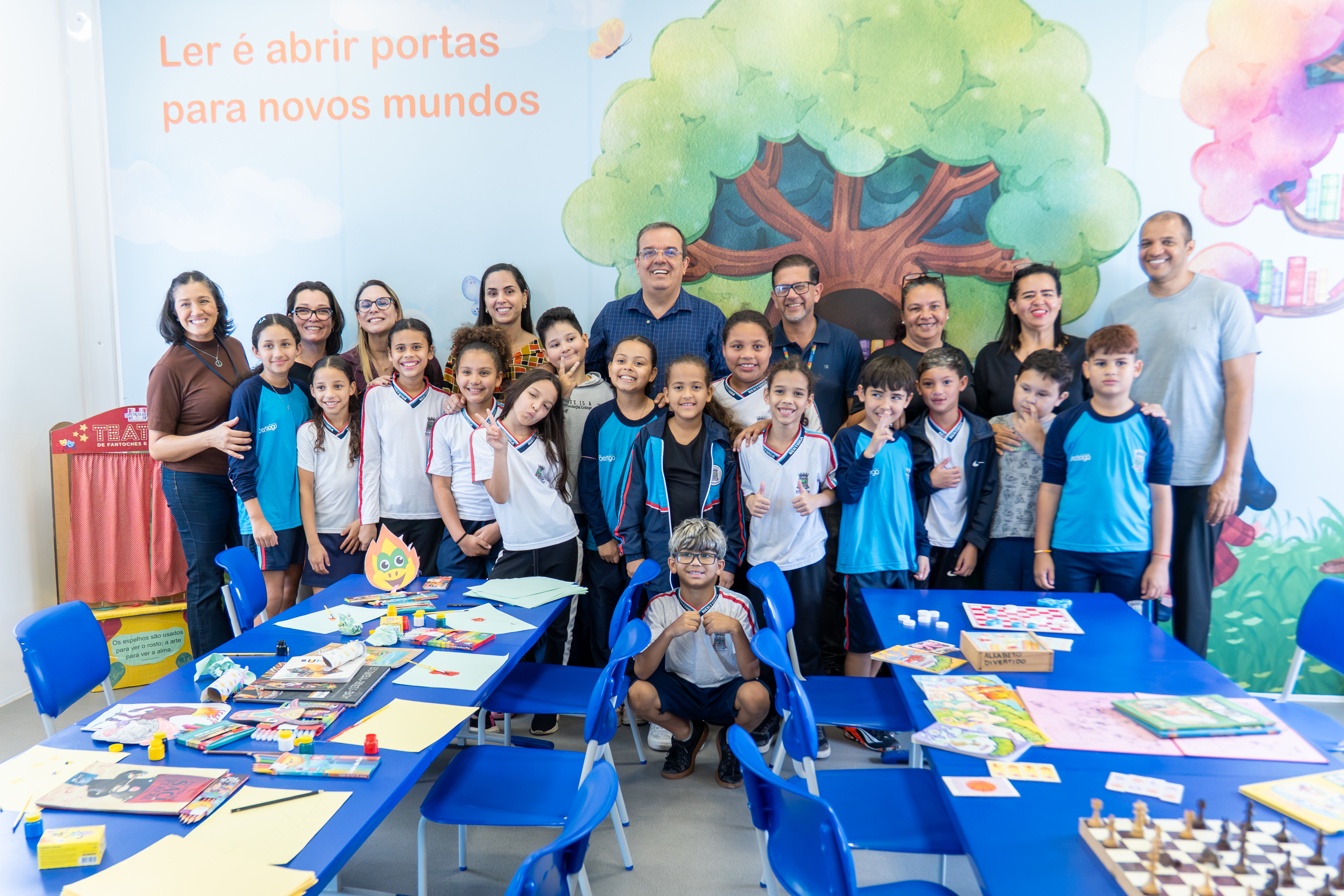 Escolas da rede municipal de Bertioga ganham novas salas de leitura