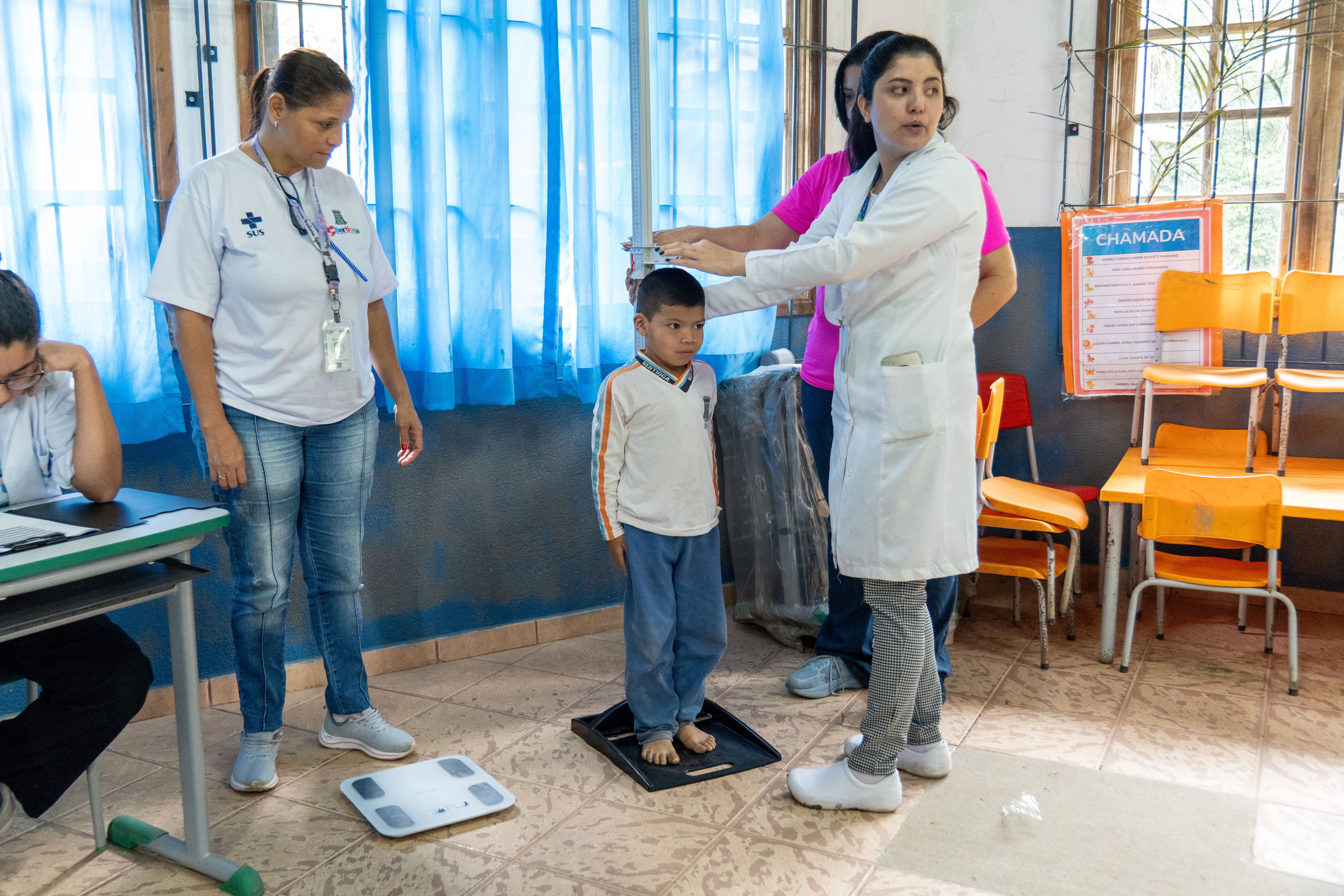 Prefeitura de Bertioga leva Programa Saúde na Escola à EMIG Nhembo ‘e’ Á Porã