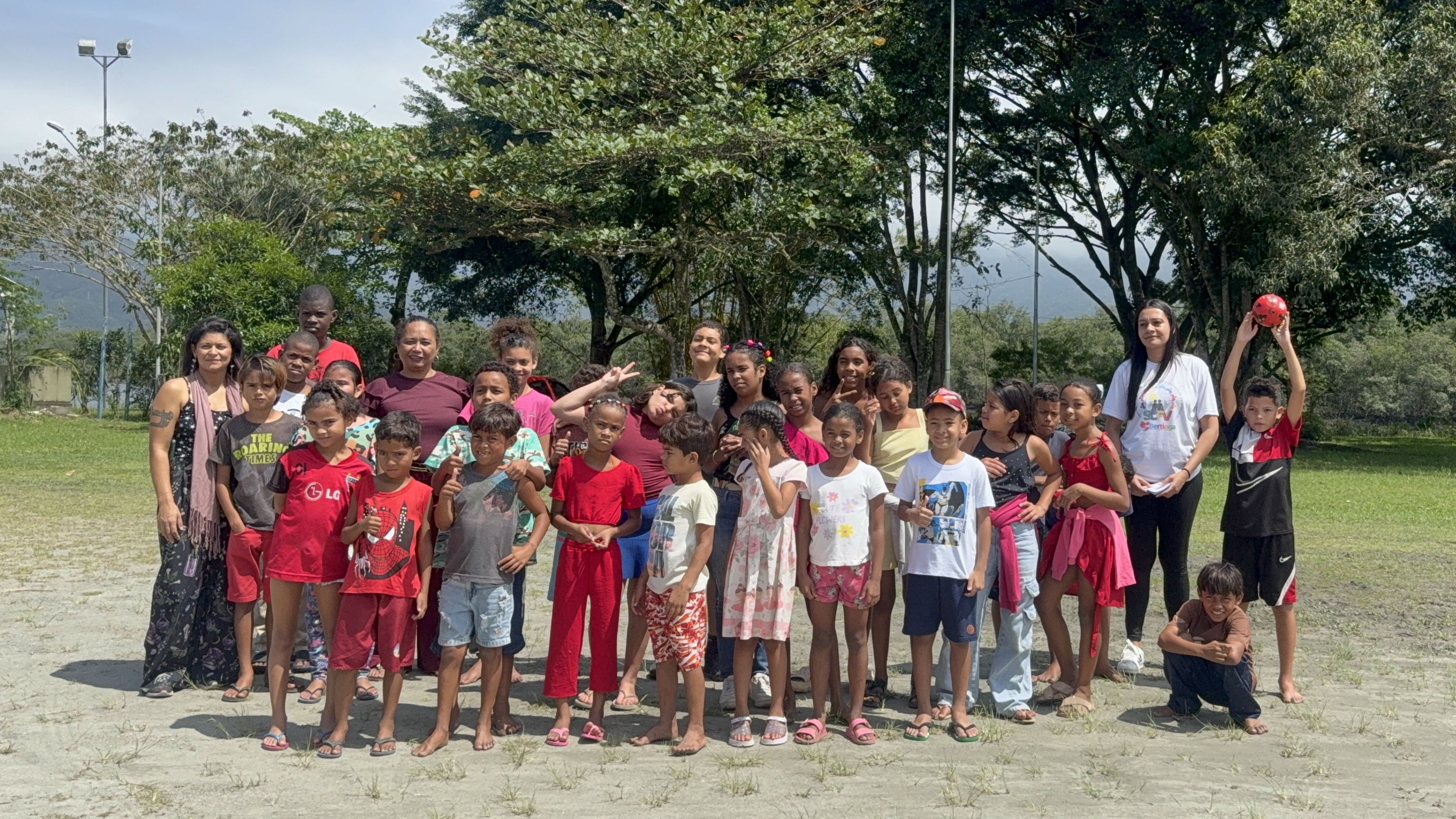 CRAS Chácaras celebra o Dia das Crianças no Fundo Social de Bertioga
